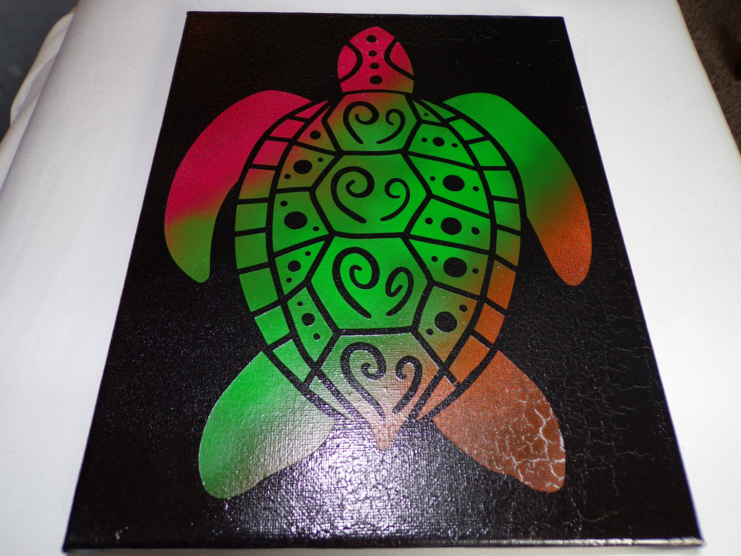 Radiant Reef Turtle Art