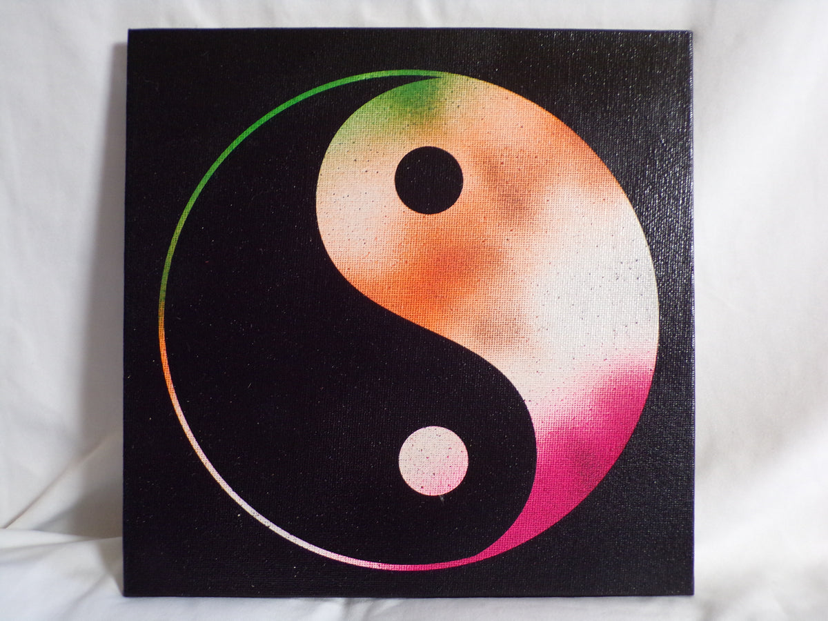 Yin Yang fluorescente