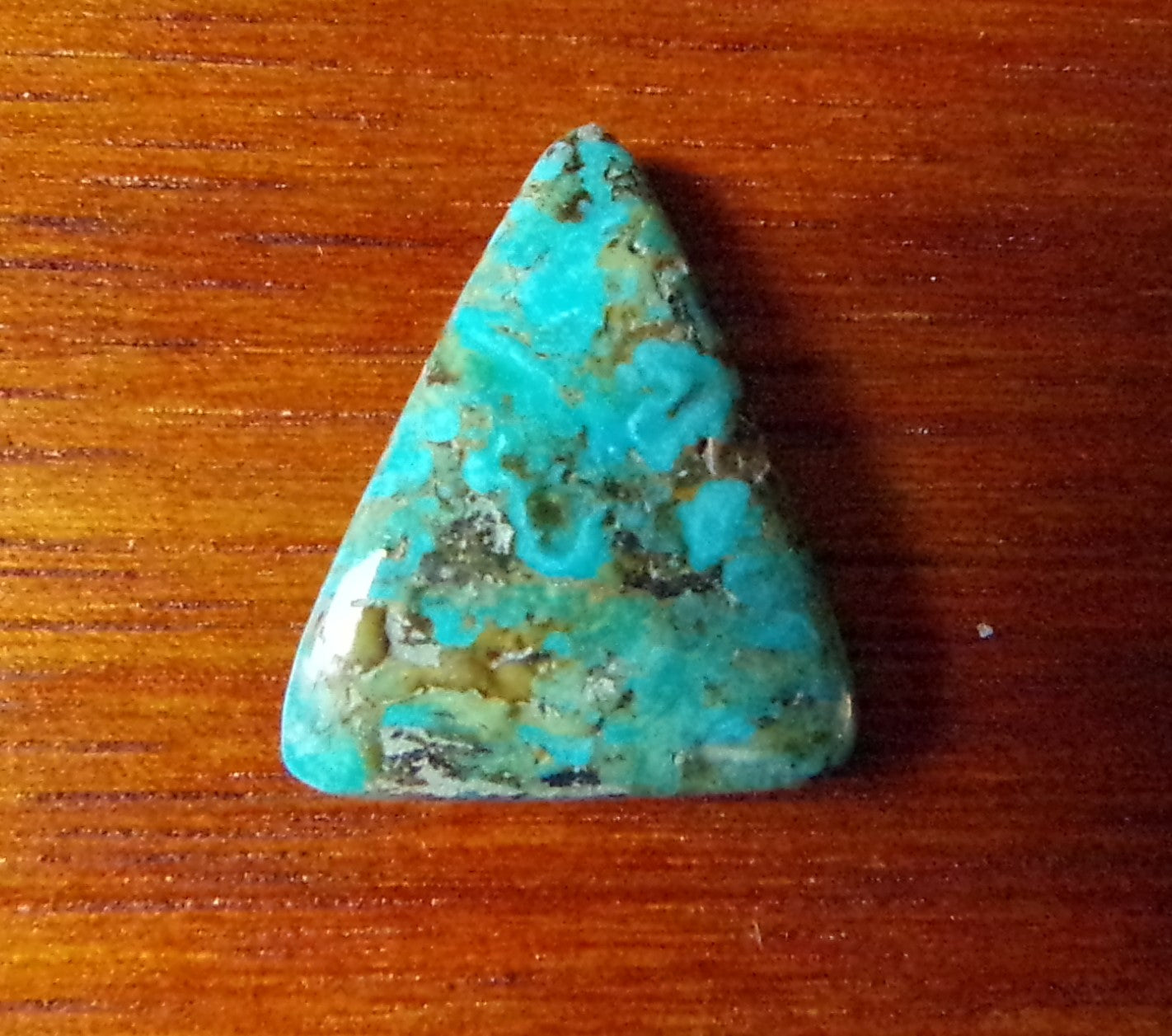 Turquoise Cabochon from Evans mine