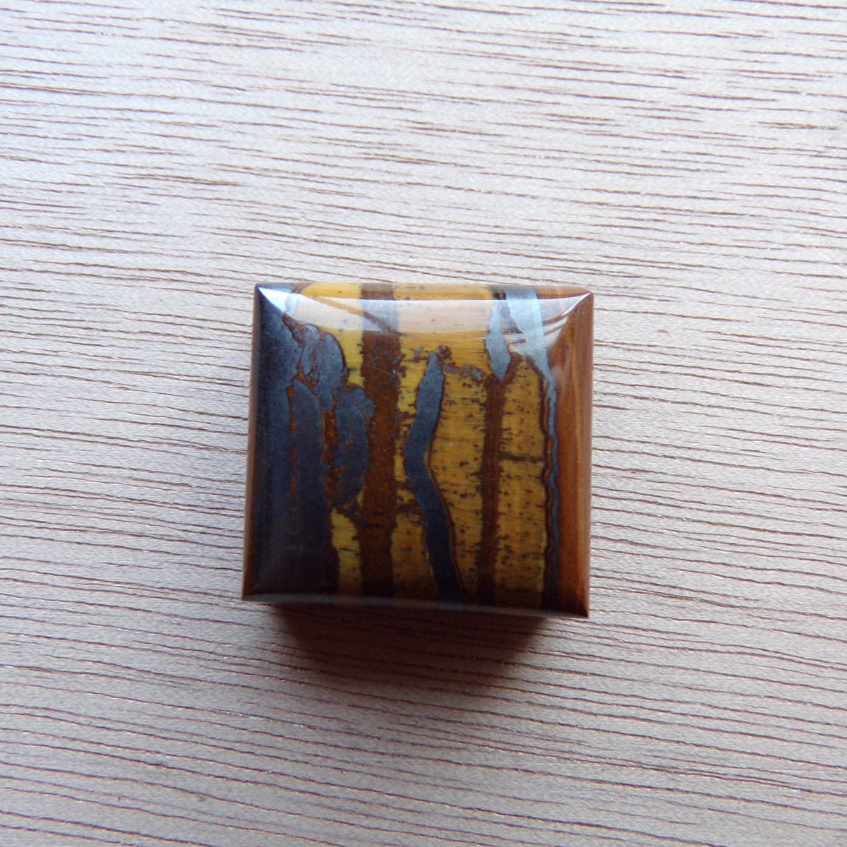 Landscape Tiger’s Eye Cabochon — 56.3 ct