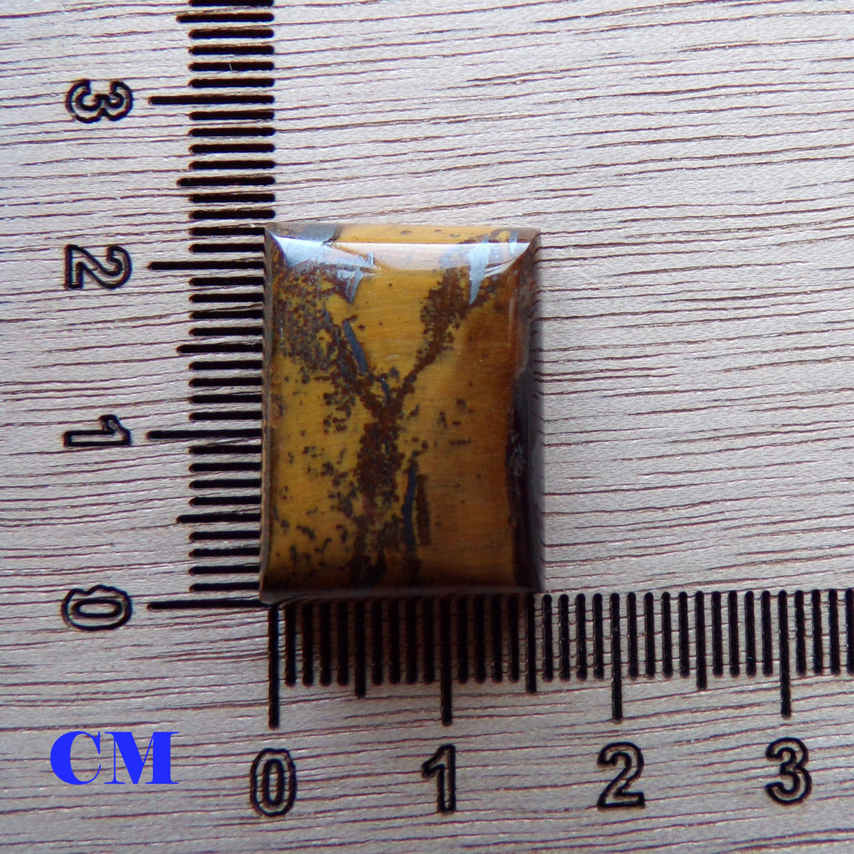 Landscape Tiger’s Eye Cabochon — 27.5 ct