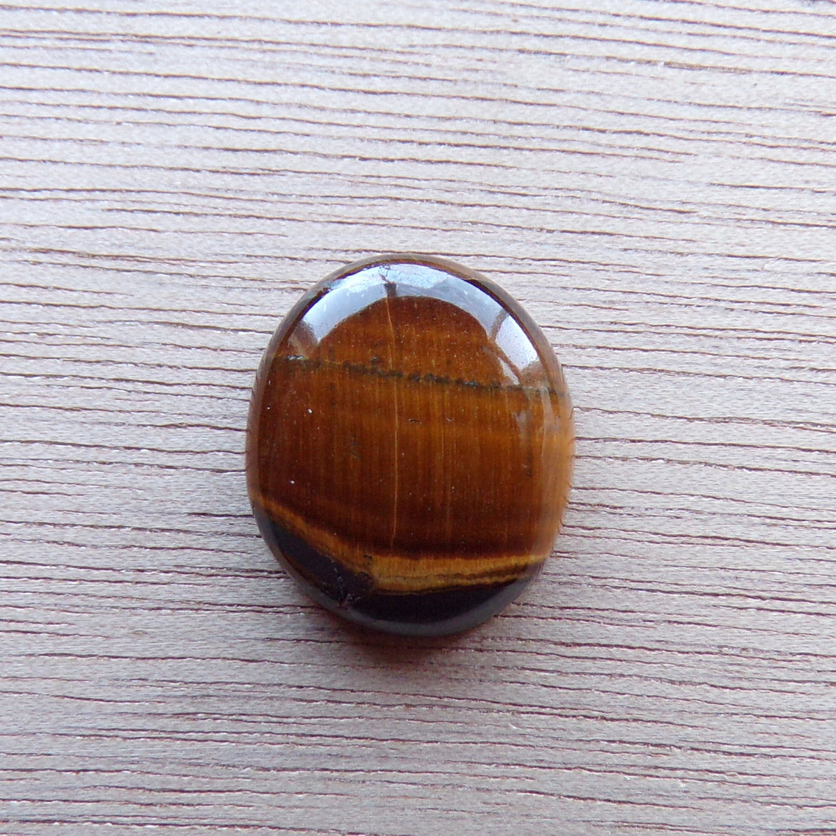 Landscape Tiger’s Eye Cabochon — 11.05 ct