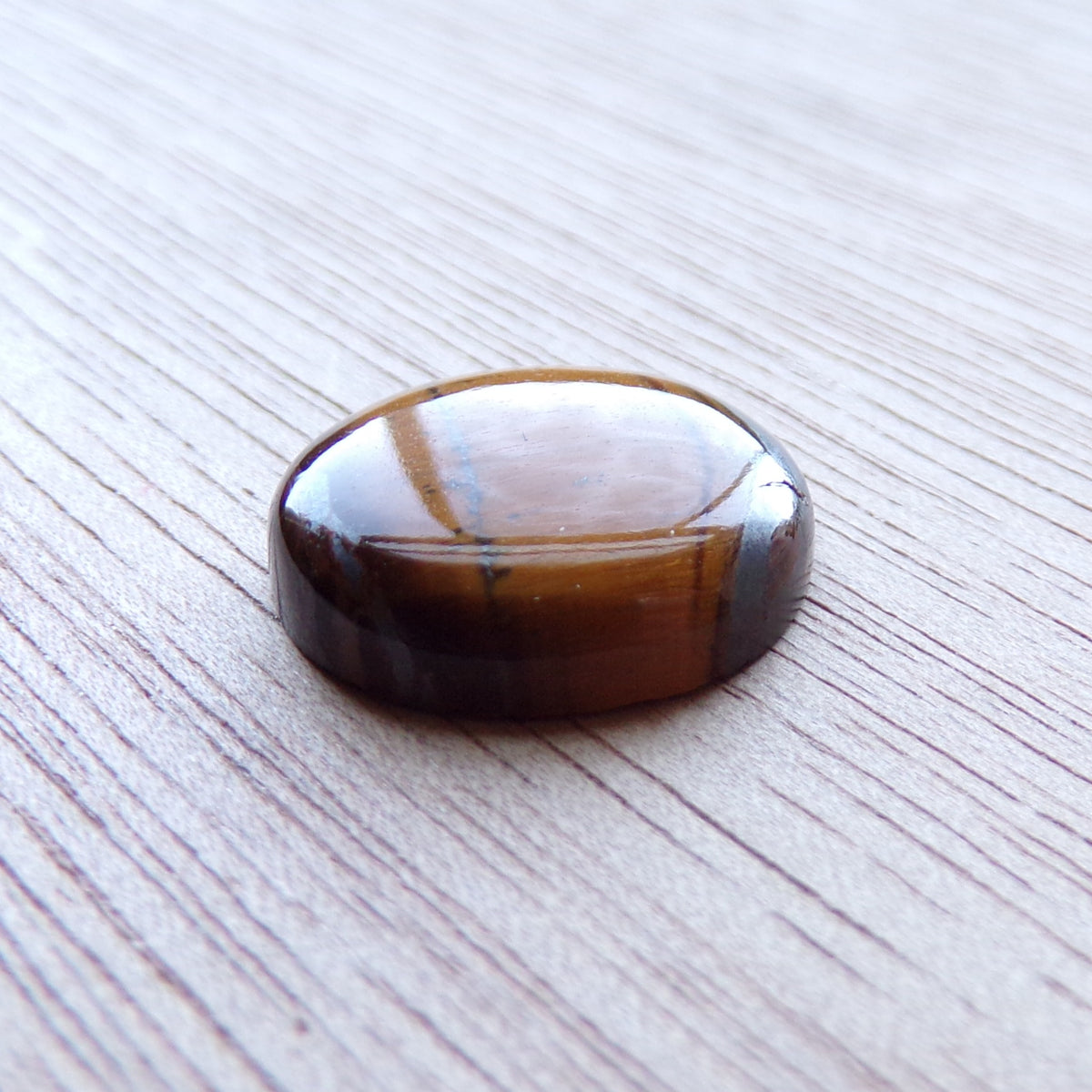 Landscape Tiger’s Eye Cabochon — 11.05 ct