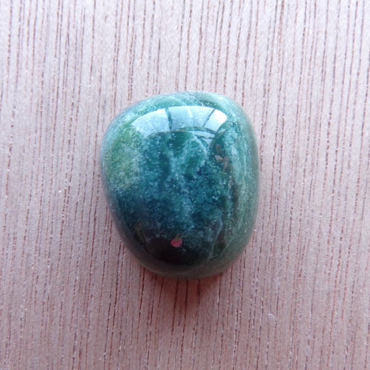 Bloodstone Cabochon — 21.1 ct