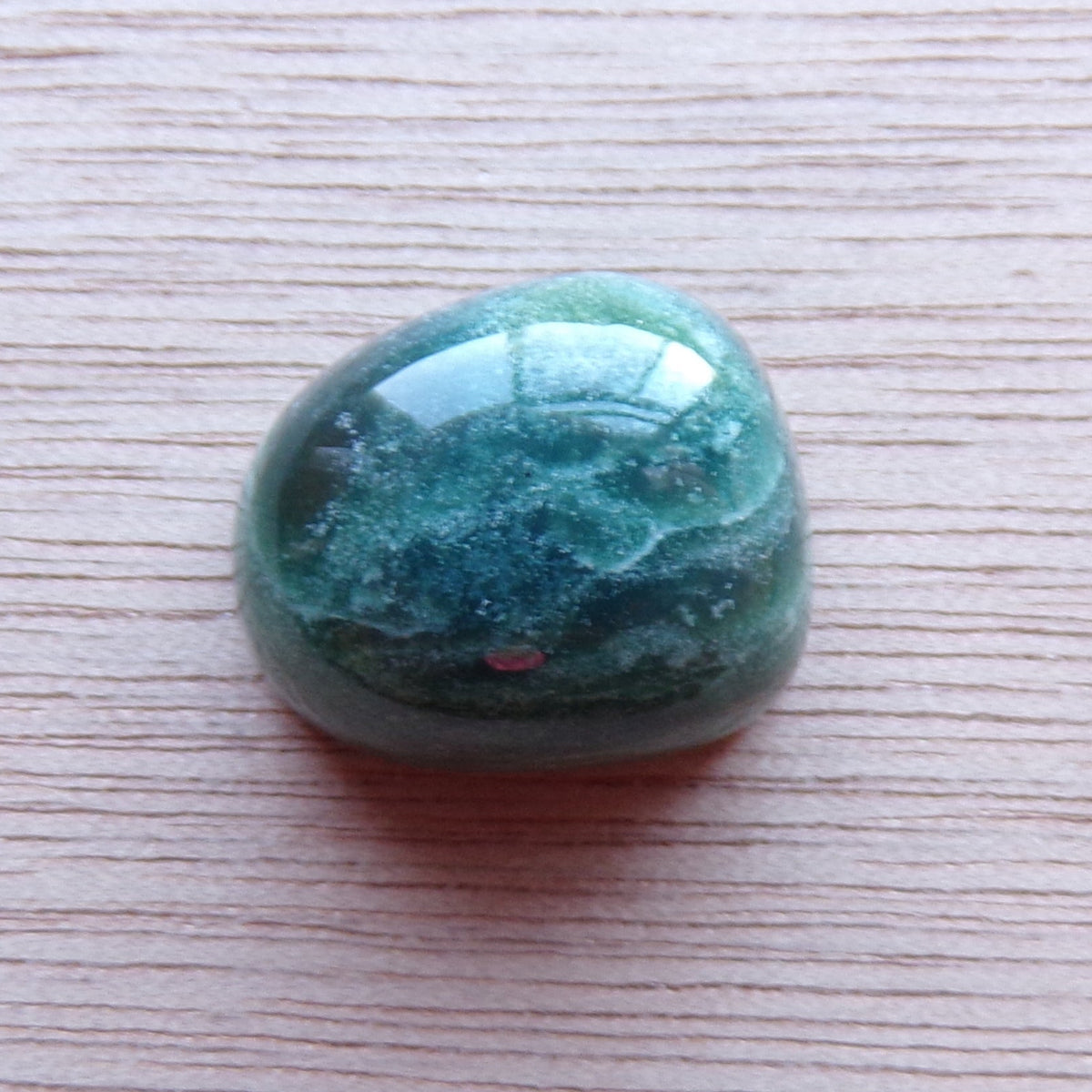 Bloodstone Cabochon — 21.1 ct
