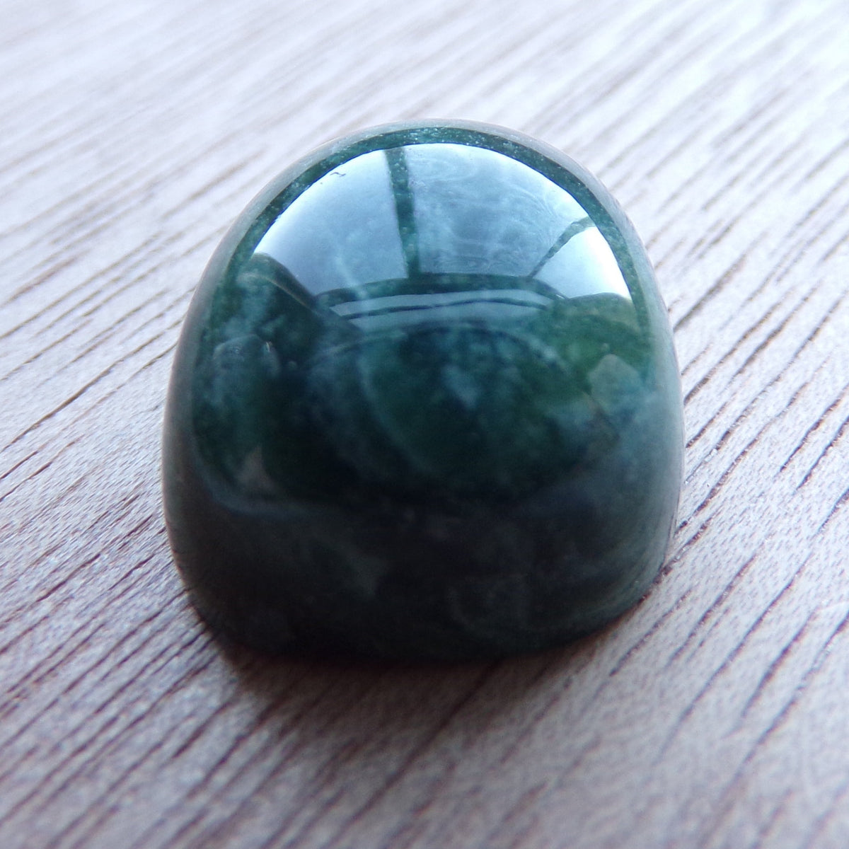 Bloodstone Cabochon — 21.1 ct