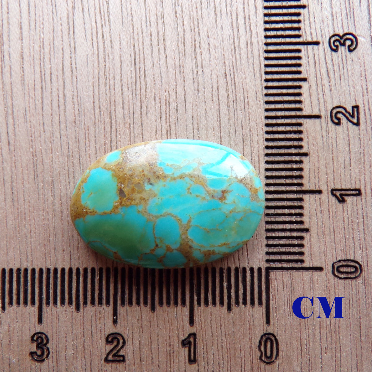 Two Tone Turquoise Cabochon