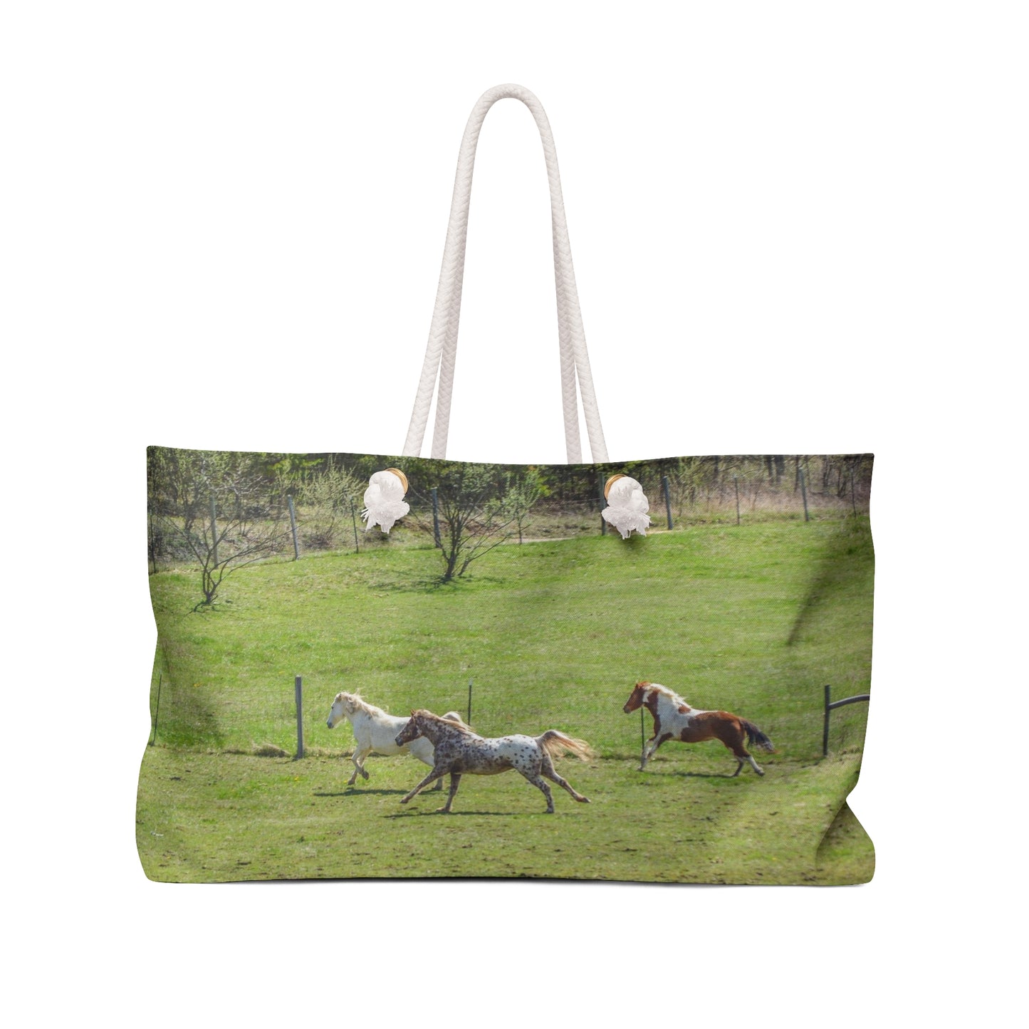 Running Horses Weekender Bag
