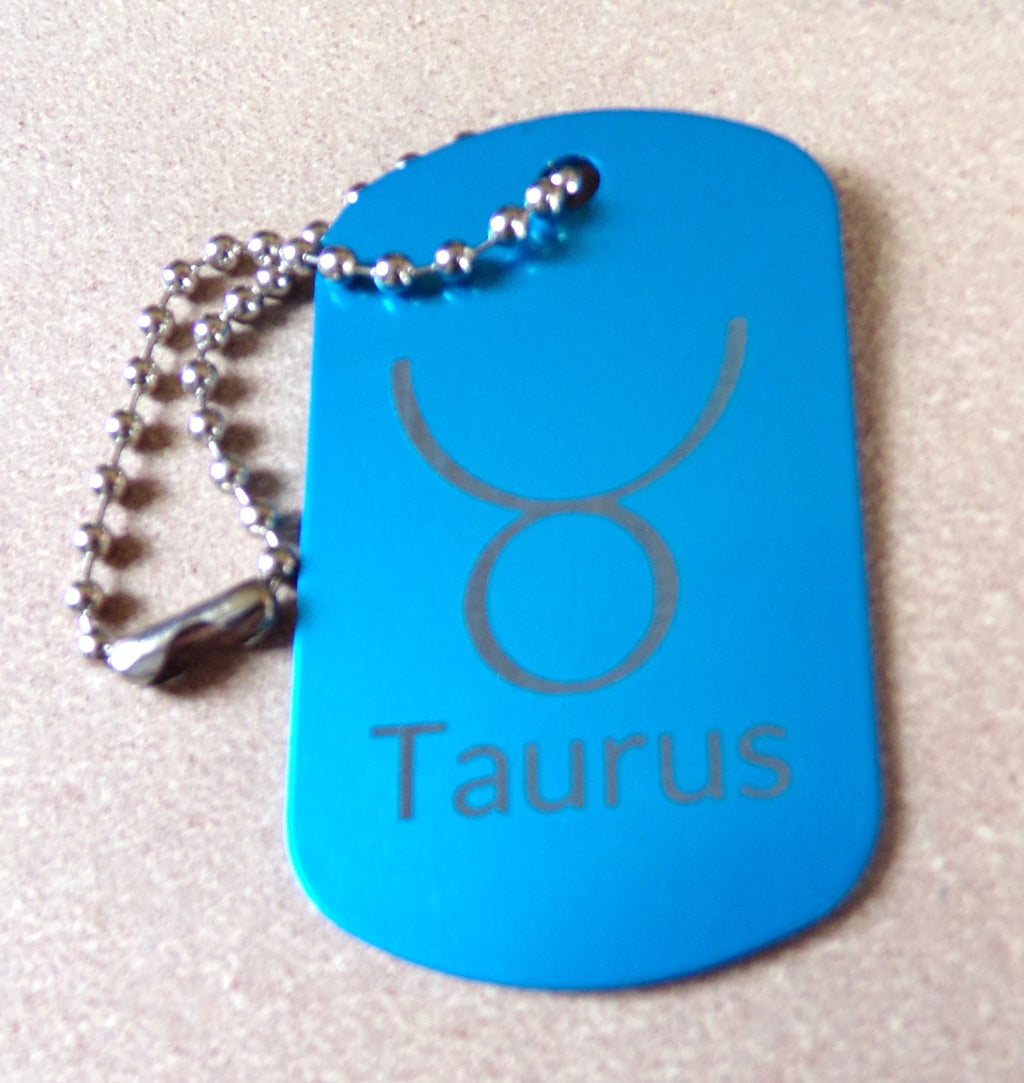 Zodiac Metal Dog Tags Group 1