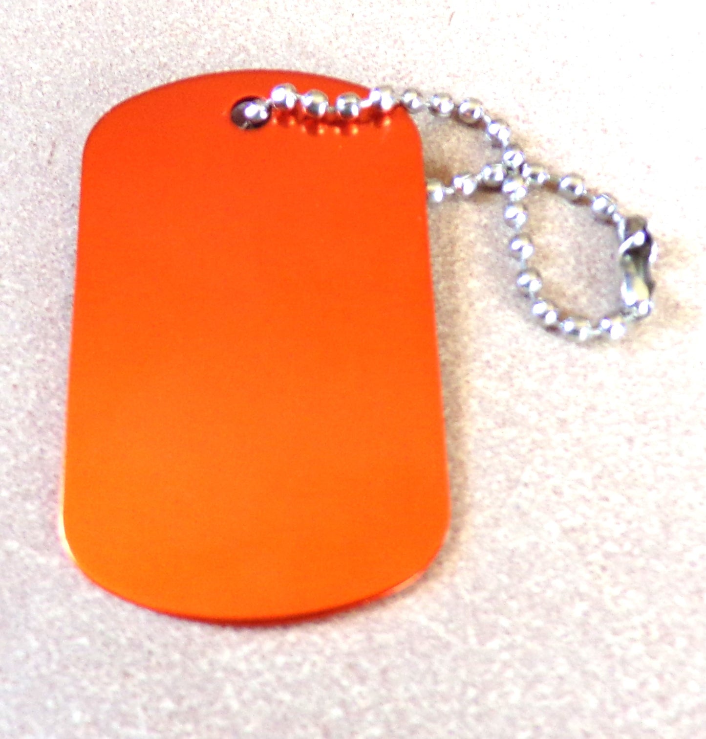 Porte-clés Pentagramme Dog Tag Métal