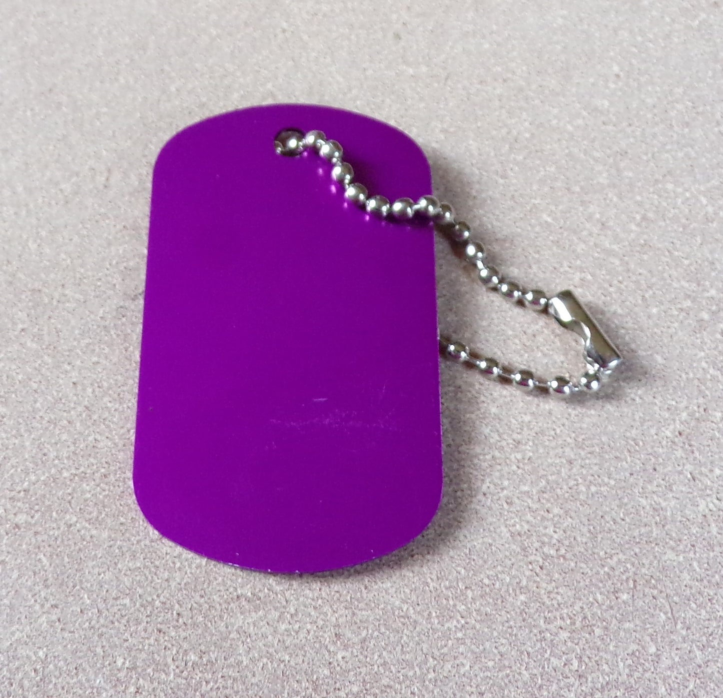 Porte-clés Pentagramme Dog Tag Métal