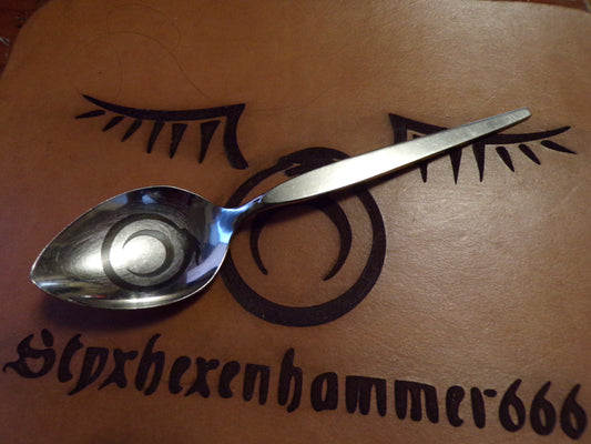 Styx Spoon engraved Ouroboros Antique Dinner Spoon