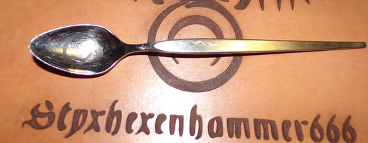 Styx Spoon engraved Ouroboros Antique Iced Tea Spoon
