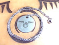 Styx Amulet Round Stainless steel with chain