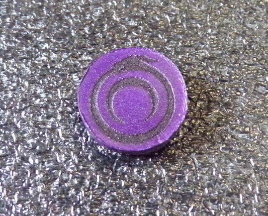 Styx Ouroboros Pin Purple