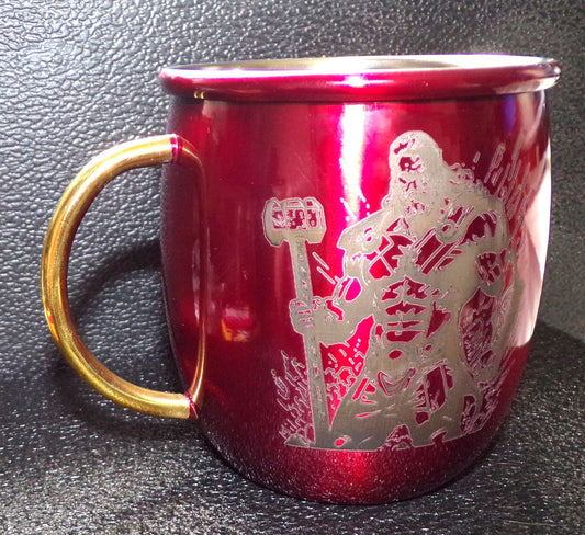 Mule Mug with Image of Thor Red
