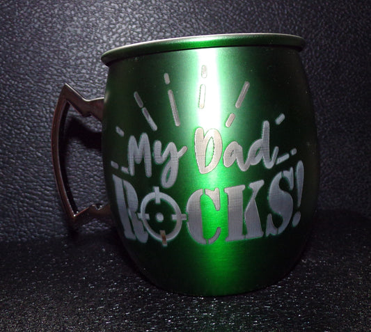 Mule Mug "My Dad Rocks"