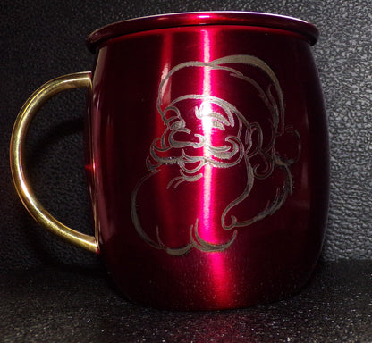 Mule Mug with Santa Claus Christmas Mug