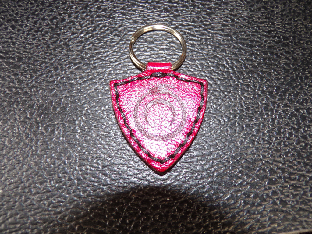 Styx Two-Sided Leather Keychains