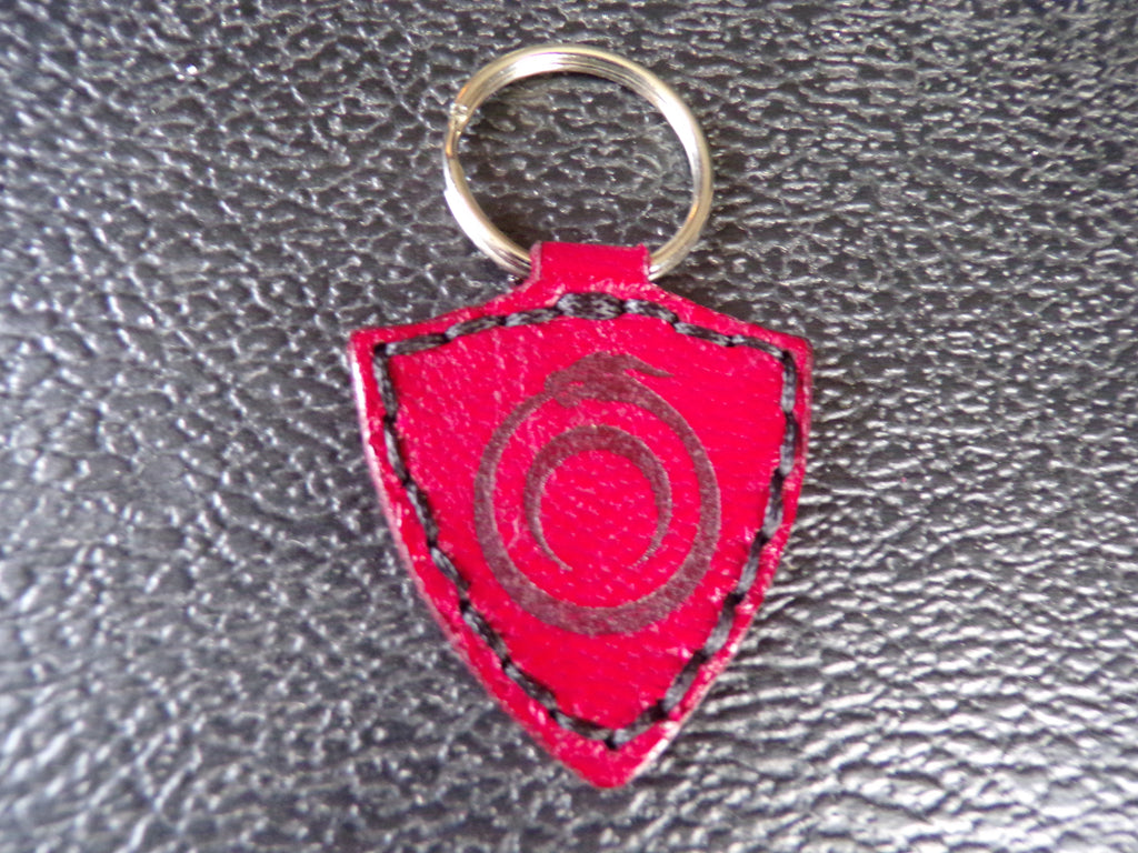 Styx Two-Sided Leather Keychains