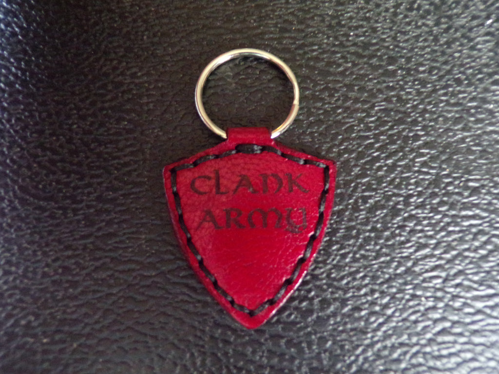 Styx Two-Sided Leather Keychains