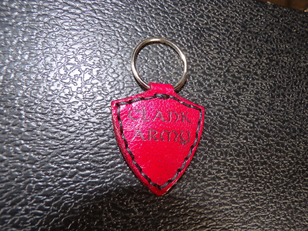 Styx Two-Sided Leather Keychains