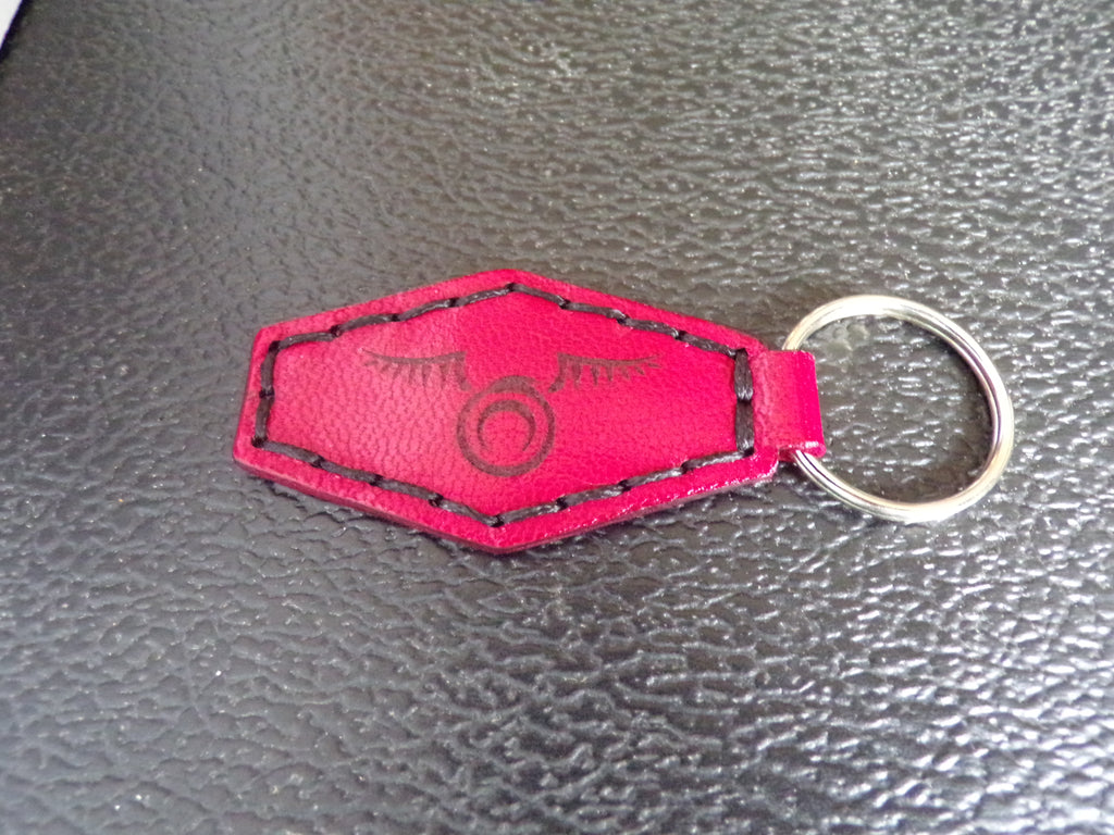 Styx Two-Sided Leather Keychains
