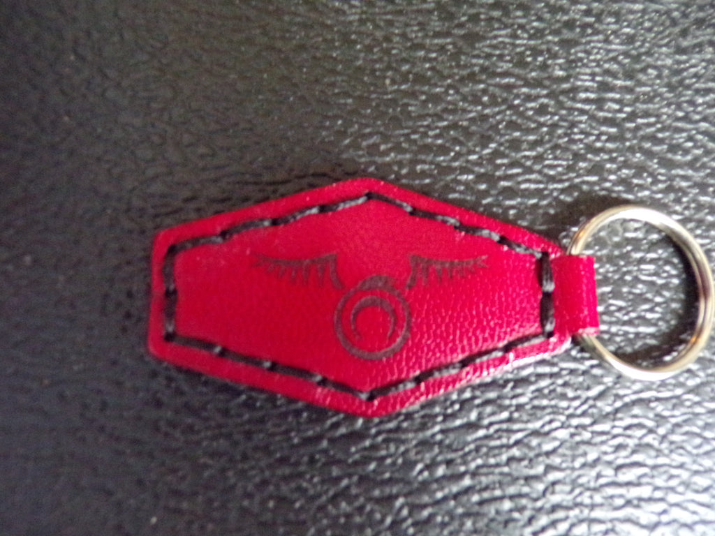 Styx Two-Sided Leather Keychains