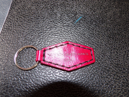 Styx Two-sided Red Leather Key Chain