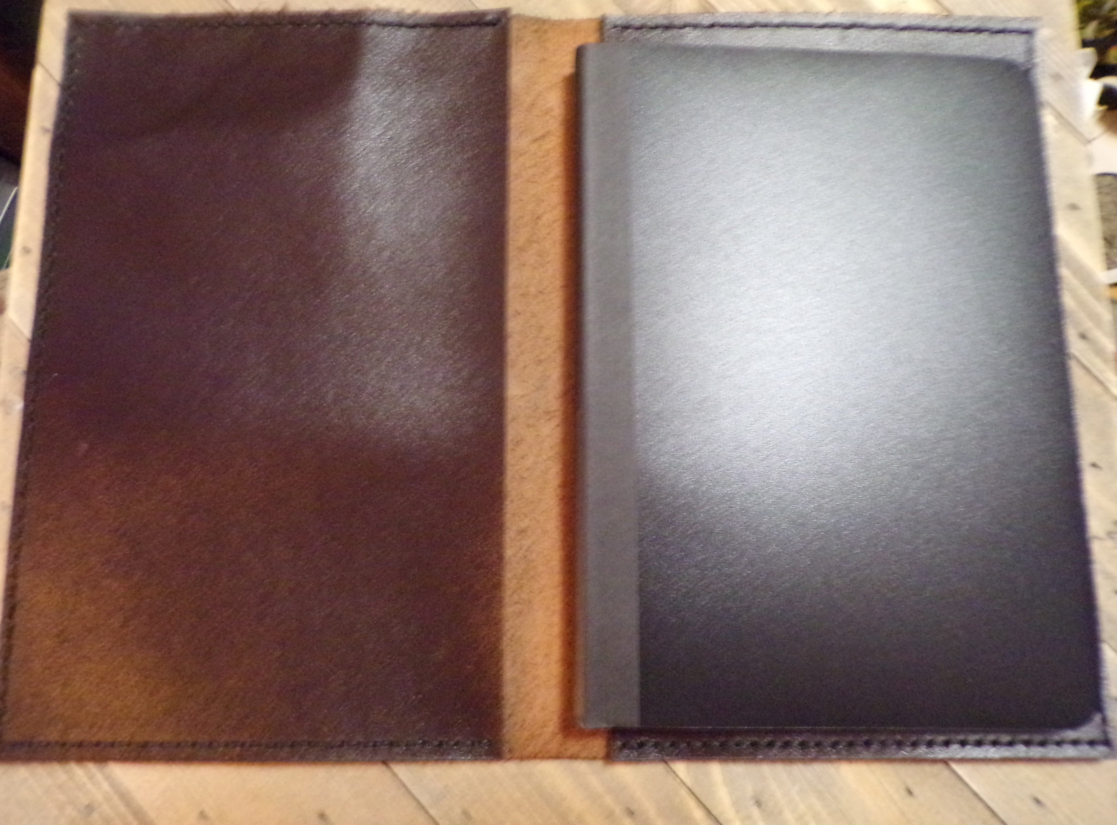 Styx Engraved Leather Notebook Cover/Refillable Journal