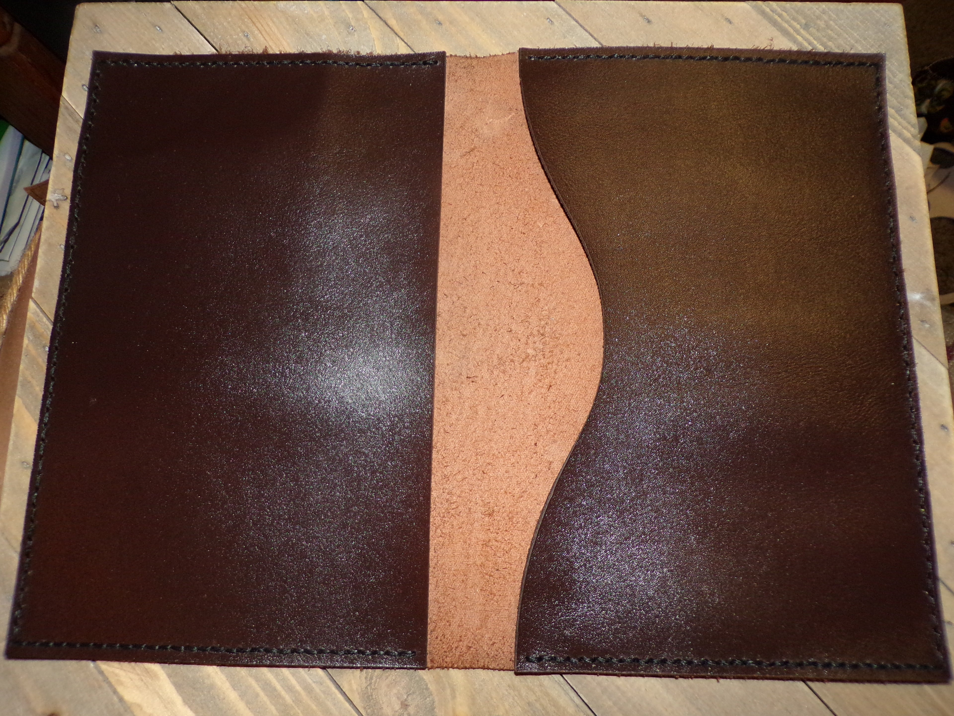 Styx Engraved Leather Notebook Cover/Refillable Journal
