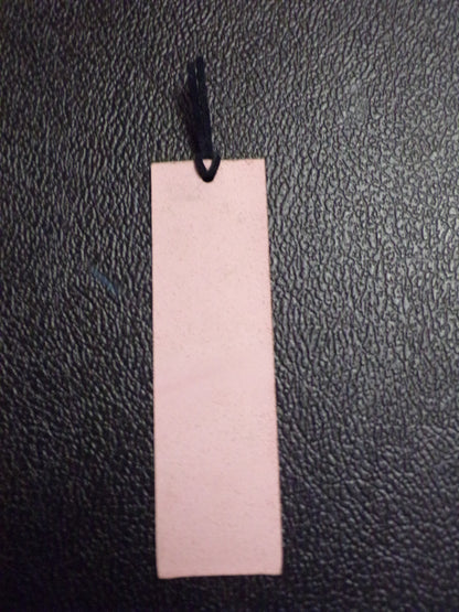 Styxhexenhammer666 Leather Bookmarks Light Pink