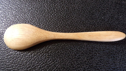 Acacia wood spoon with a Vine and Ouroboros