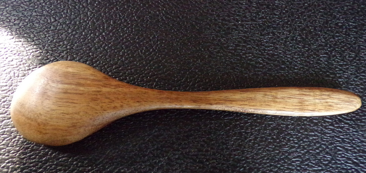 Styx Acacia wood spoon with Snowdrop and Ouroboros