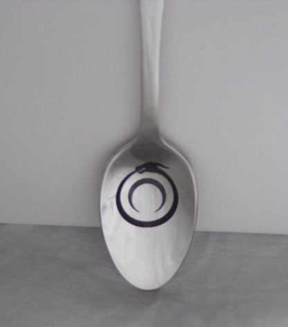 Styx Spoon Engraved Clank/Ouroboros Teaspoon