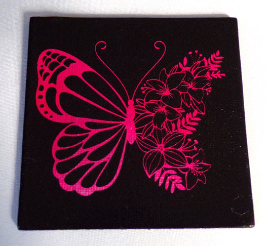 Floral Butterfly Magnet