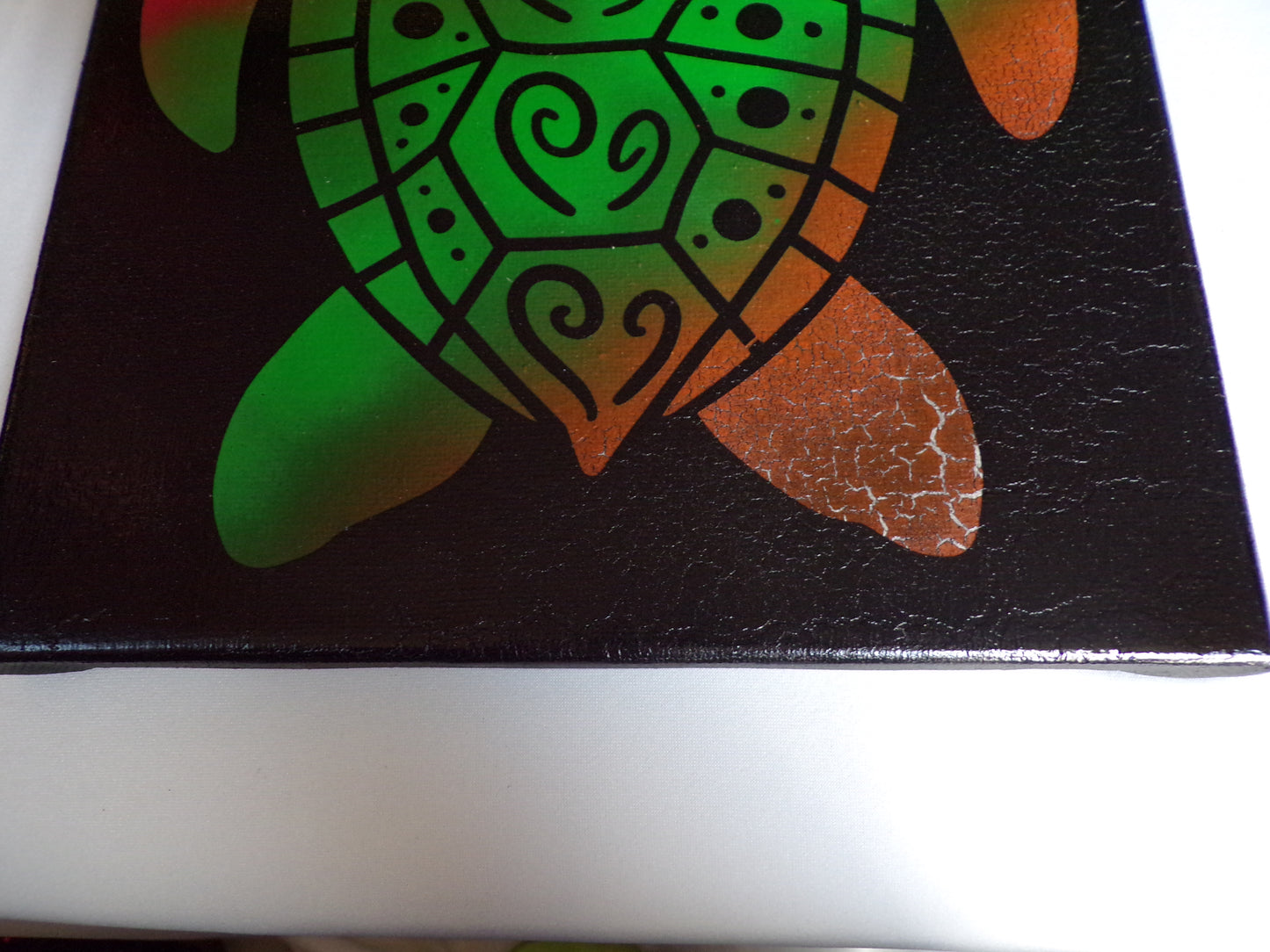 Tortuga fluorescente