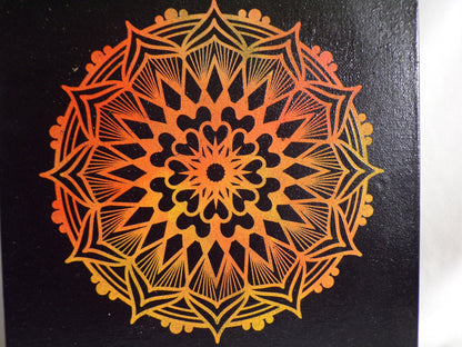 Fluorescent Mandala