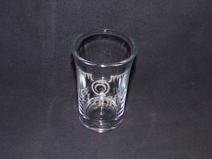 Styx Laser Engraved Shot Glasses