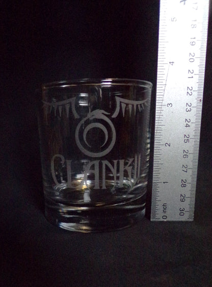 Styx Laser Engraved Juice/Whiskey Glasses