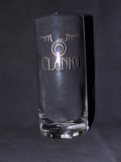 Styx Laser Engraved 16oz Drinking Glass