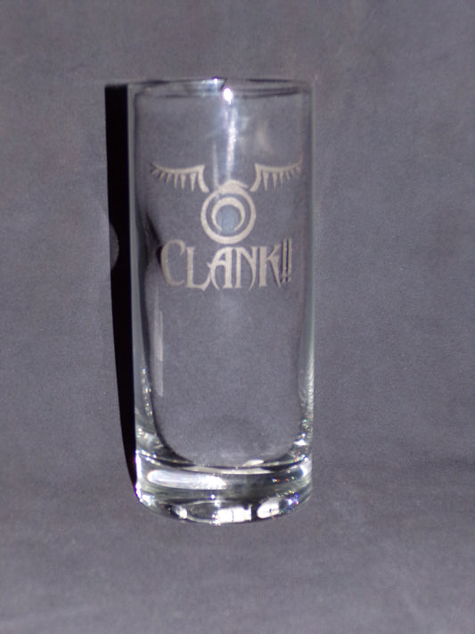 Styx Laser Engraved 16oz Drinking Glass