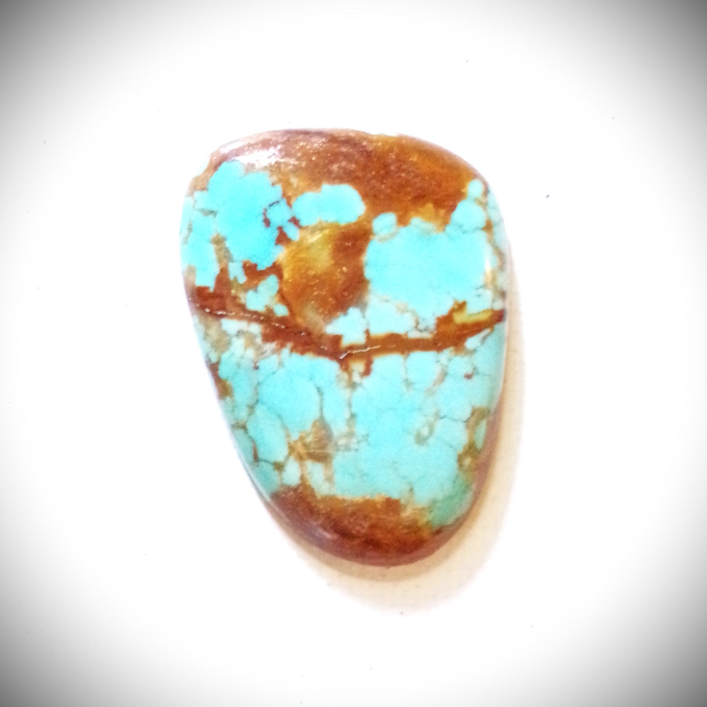 Genuine Kingman Turquoise Cabochon from Turquoise Mountain