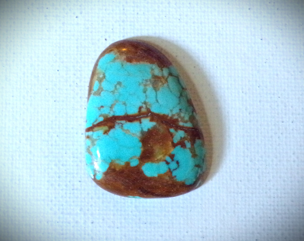 Kingman Turquoise Cabochon from Turquoise Mountain