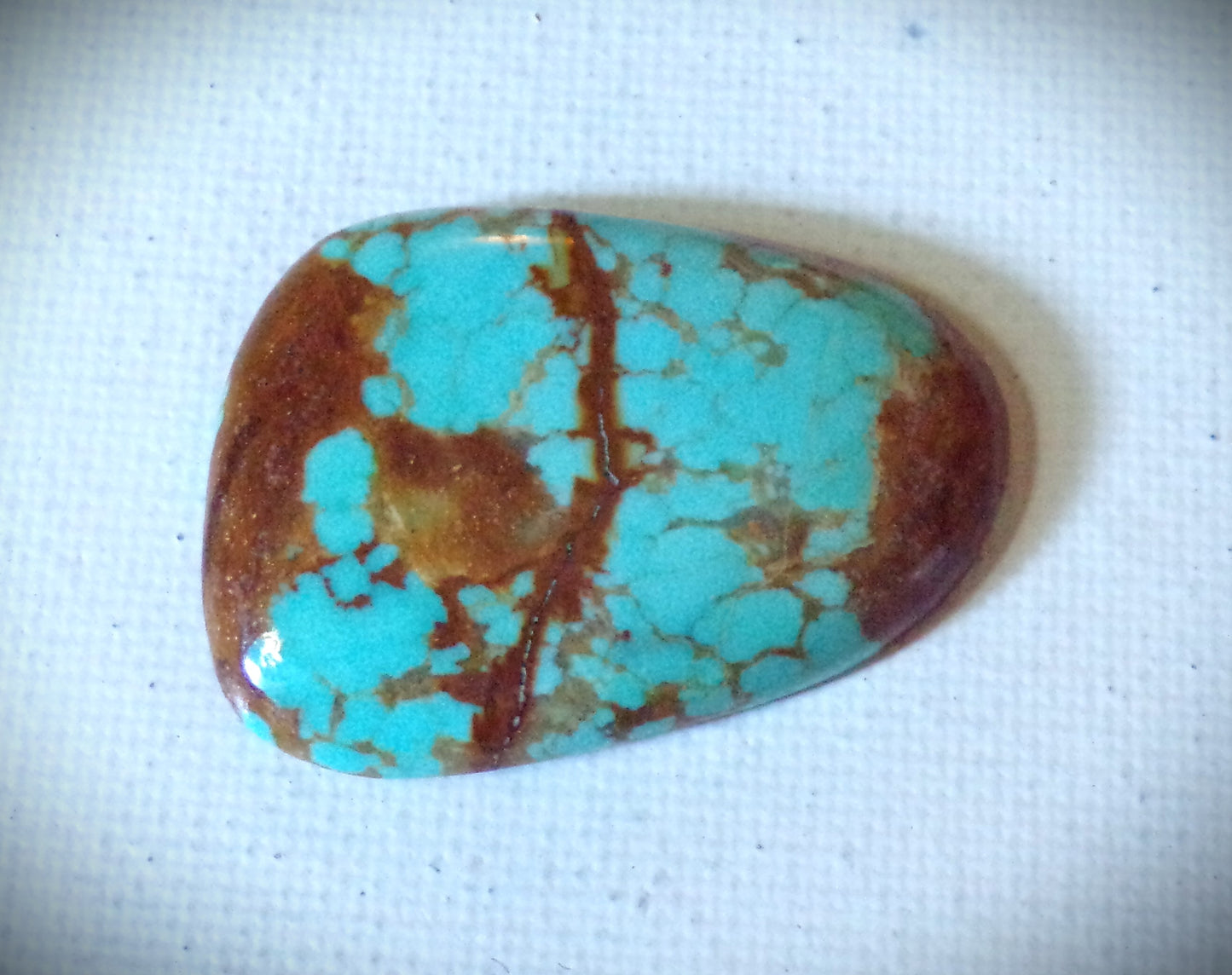 Genuine Kingman Turquoise Cabochon from Turquoise Mountain