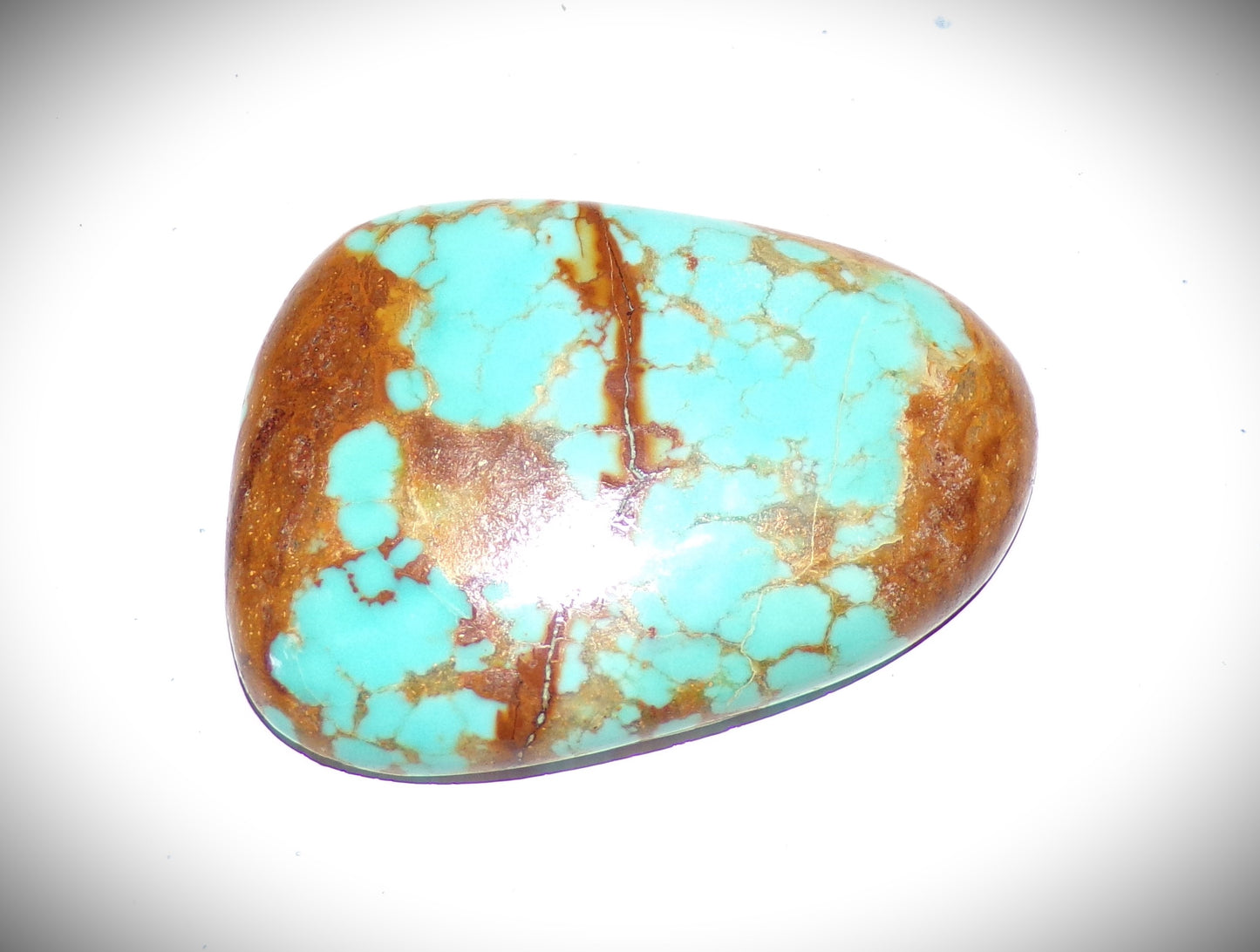 Genuine Kingman Turquoise Cabochon from Turquoise Mountain