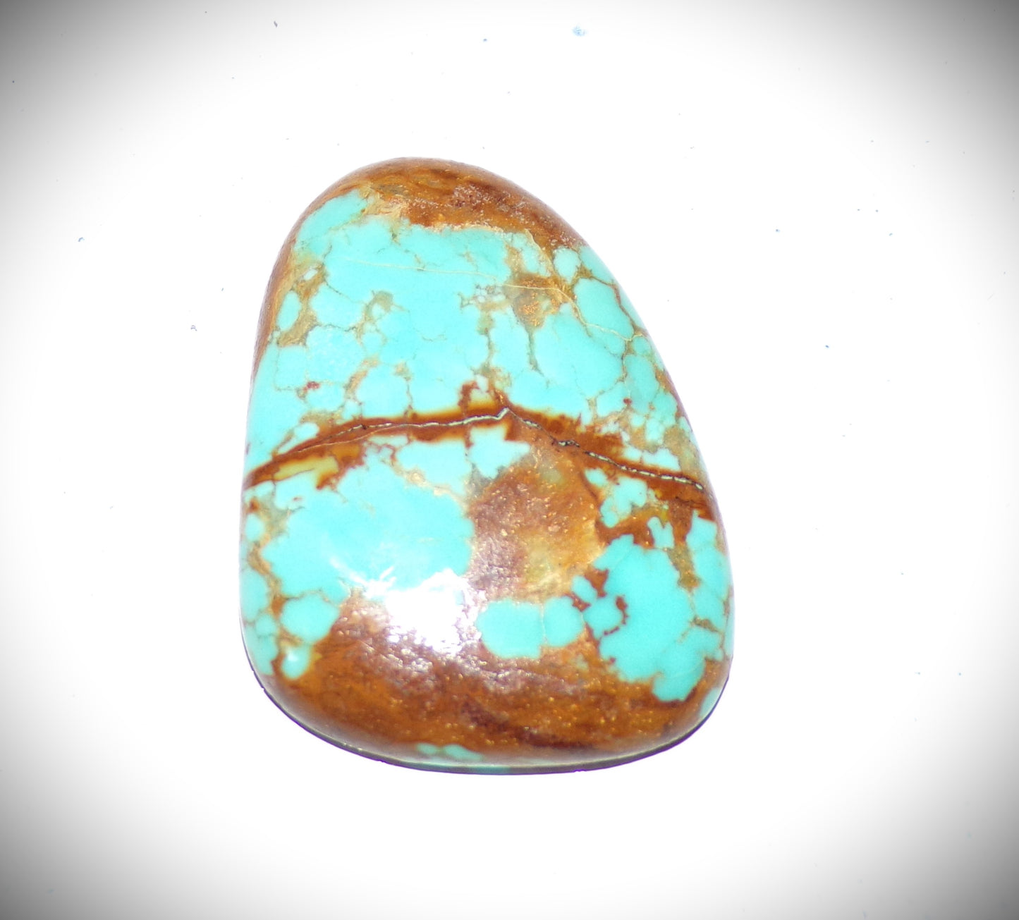 Genuine Kingman Turquoise Cabochon from Turquoise Mountain