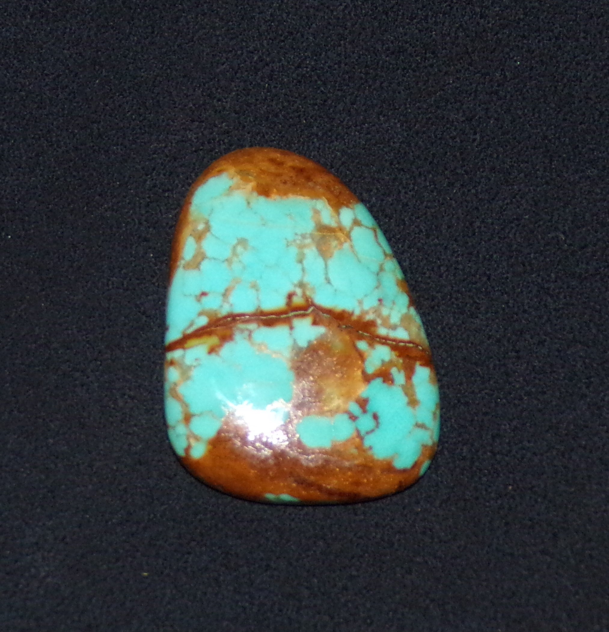 Kingman Turquoise Cabochon from Turquoise Mountain