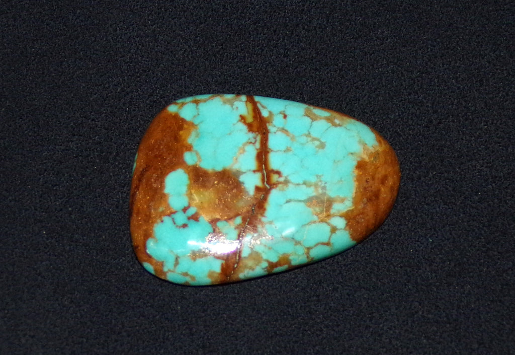 Kingman Turquoise Cabochon from Turquoise Mountain