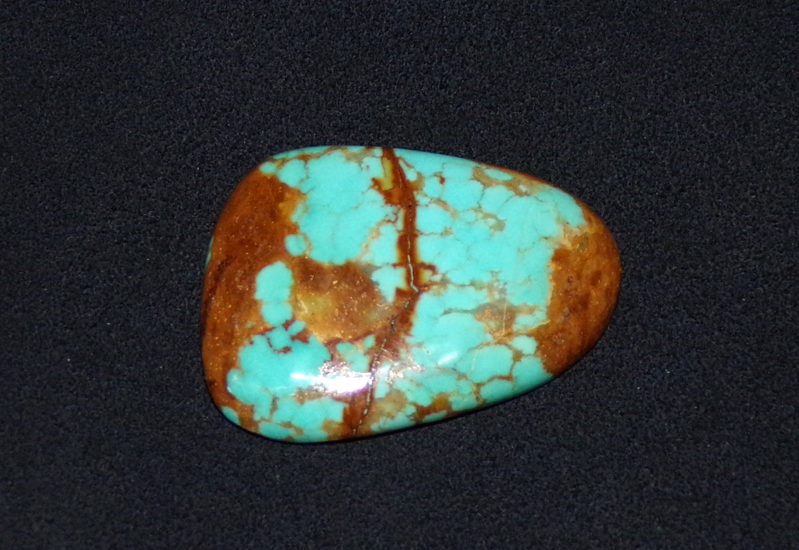 Kingman Turquoise Cabochon from Turquoise Mountain